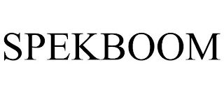 SPEKBOOM