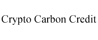 CRYPTO CARBON CREDIT