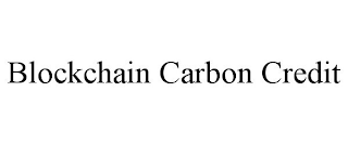 BLOCKCHAIN CARBON CREDIT