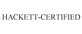 HACKETT-CERTIFIED