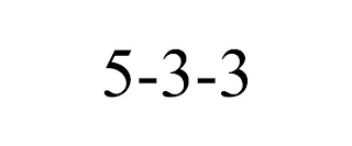 5-3-3