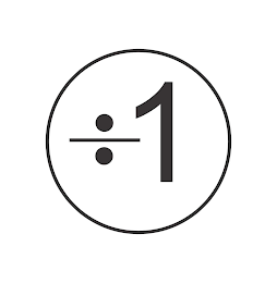 ÷ 1