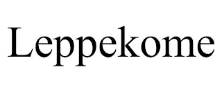 LEPPEKOME