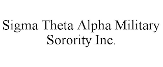 SIGMA THETA ALPHA MILITARY SORORITY INC.