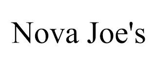 NOVA JOE'S