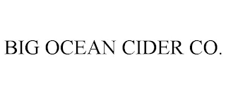 BIG OCEAN CIDER CO.