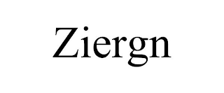 ZIERGN