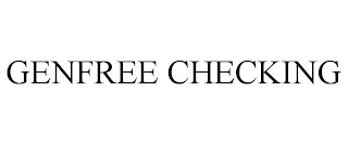 GENFREE CHECKING