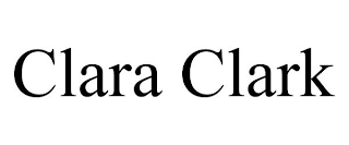 CLARA CLARK