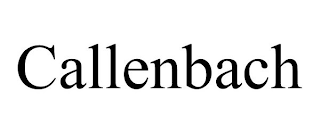 CALLENBACH