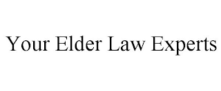 YOUR ELDER LAW EXPERTS