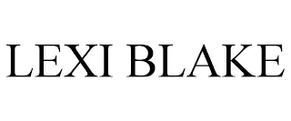 LEXI BLAKE