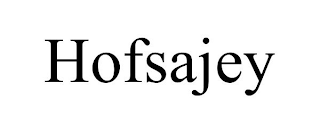 HOFSAJEY