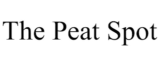 THE PEAT SPOT