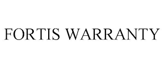 FORTIS WARRANTY