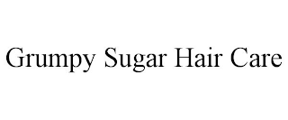 GRUMPY SUGAR HAIR CARE