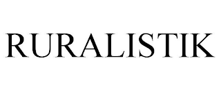 RURALISTIK