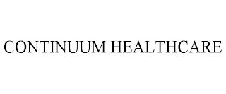 CONTINUUM HEALTHCARE