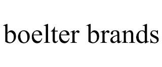 BOELTER BRANDS