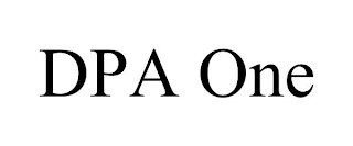 DPA ONE