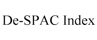 DE-SPAC INDEX