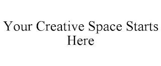 YOUR CREATIVE SPACE STARTS HERE