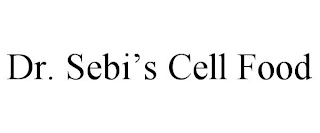 DR. SEBI'S CELL FOOD