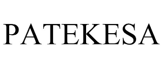 PATEKESA