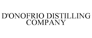 D'ONOFRIO DISTILLING COMPANY