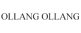 OLLANG OLLANG