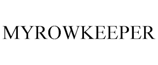 MYROWKEEPER