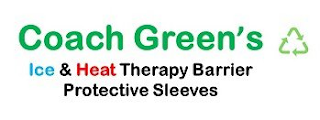 COACH GREEN'S ICE & HEAT THERAPY BARRIER PROTECTIVE SLEEVES