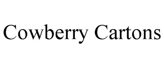 COWBERRY CARTONS