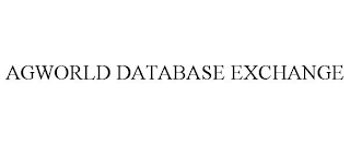 AGWORLD DATABASE EXCHANGE