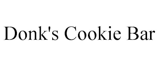 DONK'S COOKIE BAR