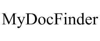 MYDOCFINDER