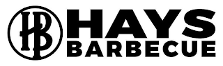 HB HAYS BARBECUE