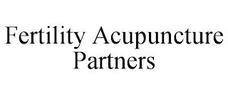 FERTILITY ACUPUNCTURE PARTNERS