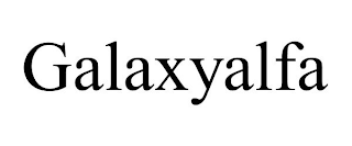 GALAXYALFA