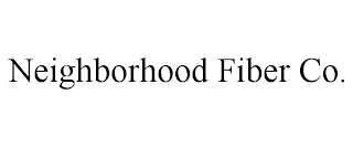 NEIGHBORHOOD FIBER CO.