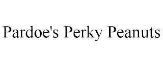 PARDOE'S PERKY PEANUTS