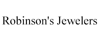ROBINSON'S JEWELERS