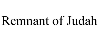 REMNANT OF JUDAH