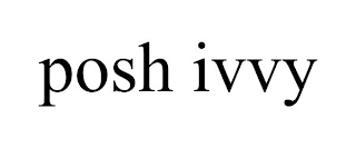 POSH IVVY