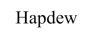 HAPDEW