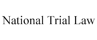 NATIONAL TRIAL LAW