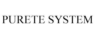 PURETE SYSTEM