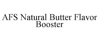 AFS NATURAL BUTTER FLAVOR BOOSTER