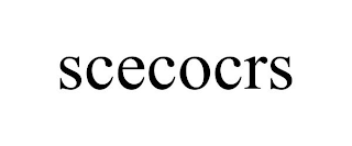 SCECOCRS