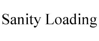SANITY LOADING